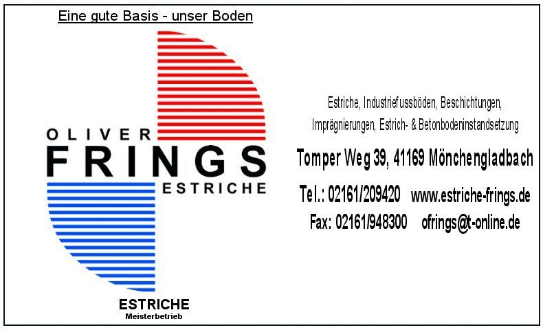 Grafik Estriche O. Frings