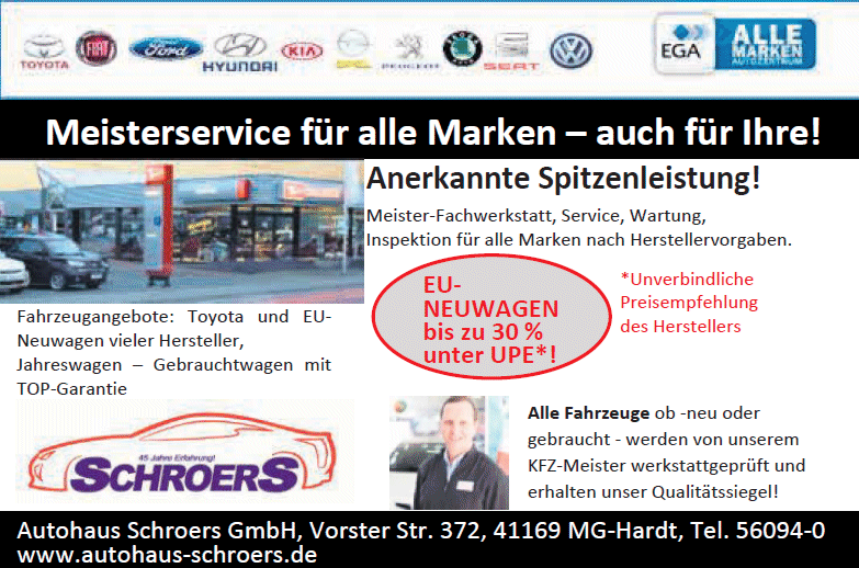 Grafik Autohaus Schroers